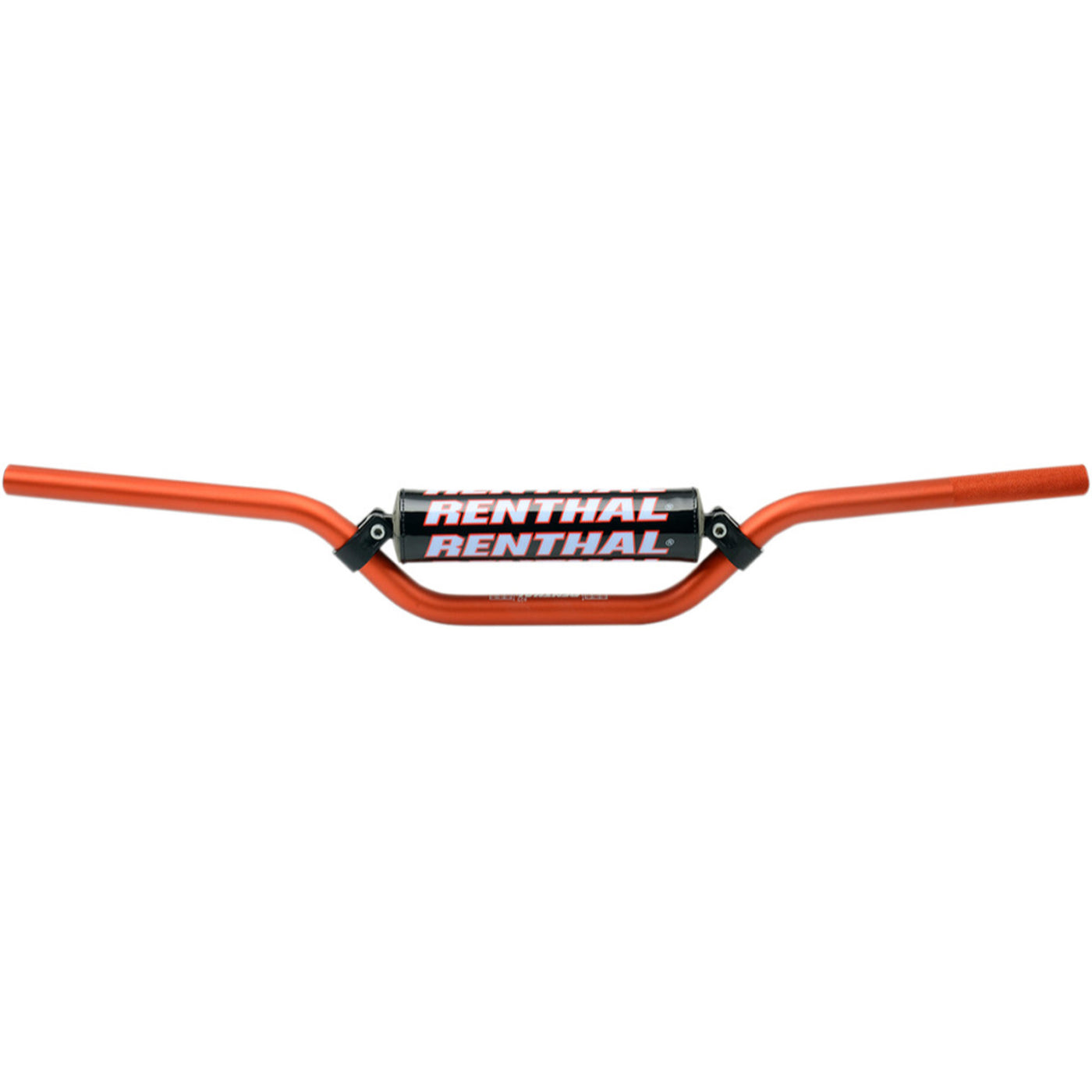 Renthal 7/8" Handlebars - 65SX Orange - Front View