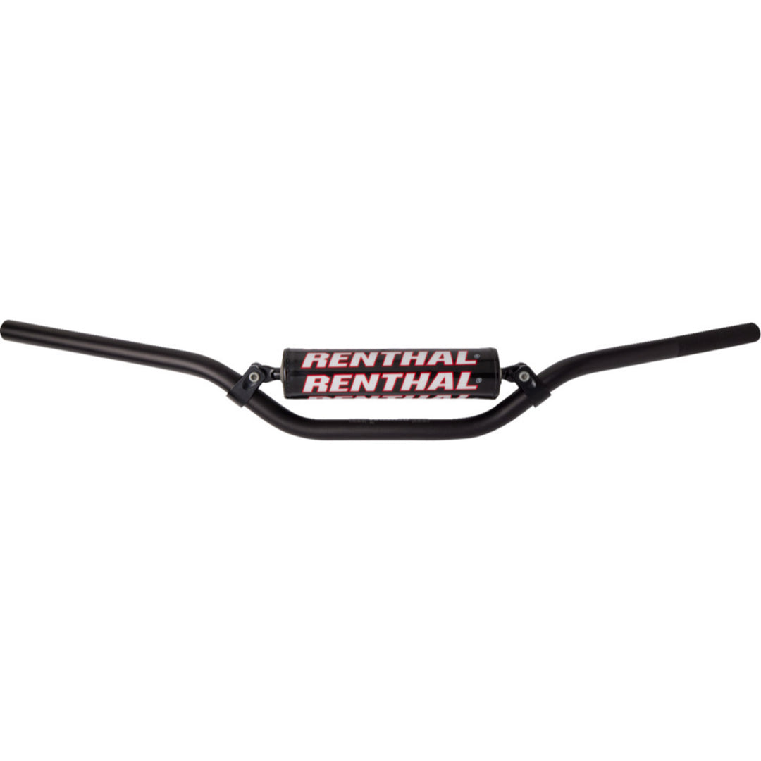Renthal 7/8" Handlebar - 85SX Black - Front View