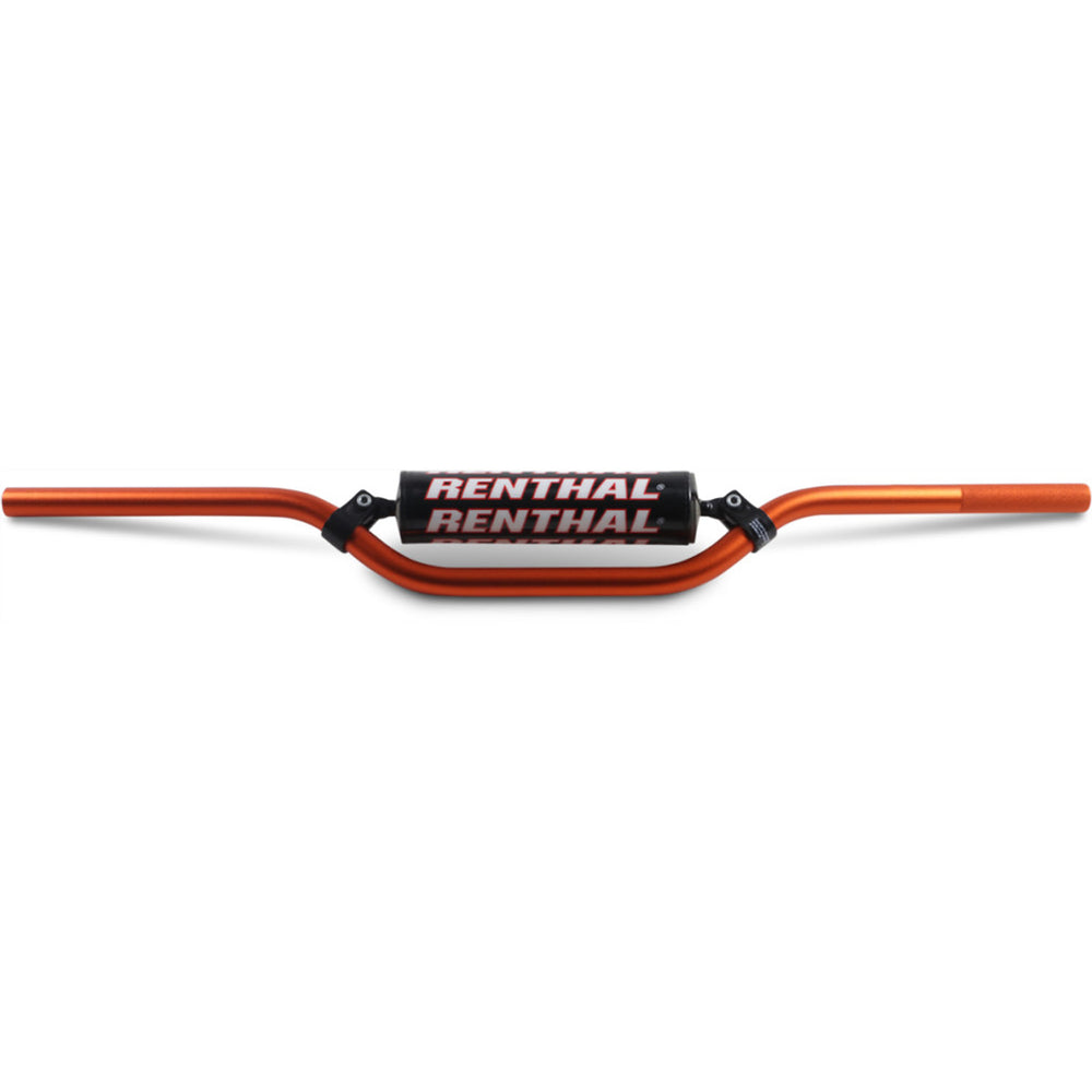 Renthal 7/8" Handlebar - 85SX Orange - Front View