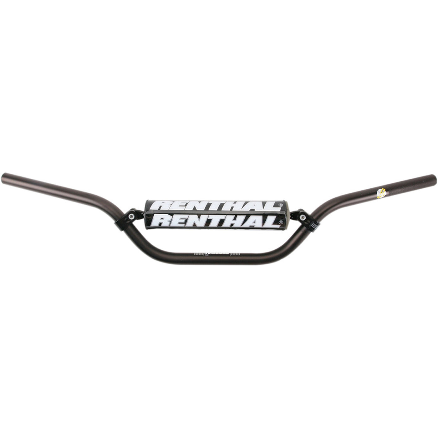 Renthal 7/8" Handlebars - CRF150R Adult Black - Front View