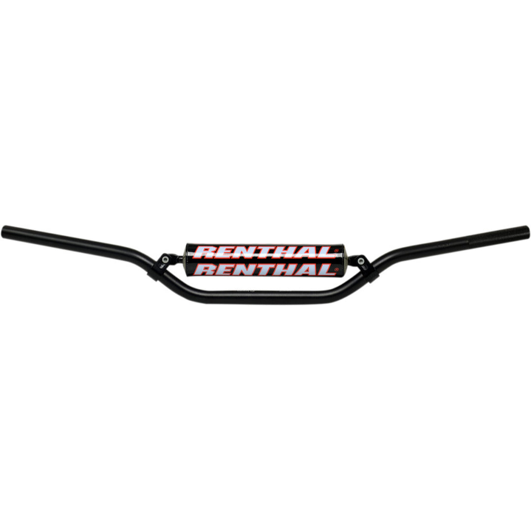 Renthal 7/8" Handlebars - CR High/Ricky Johnson Black - Front View