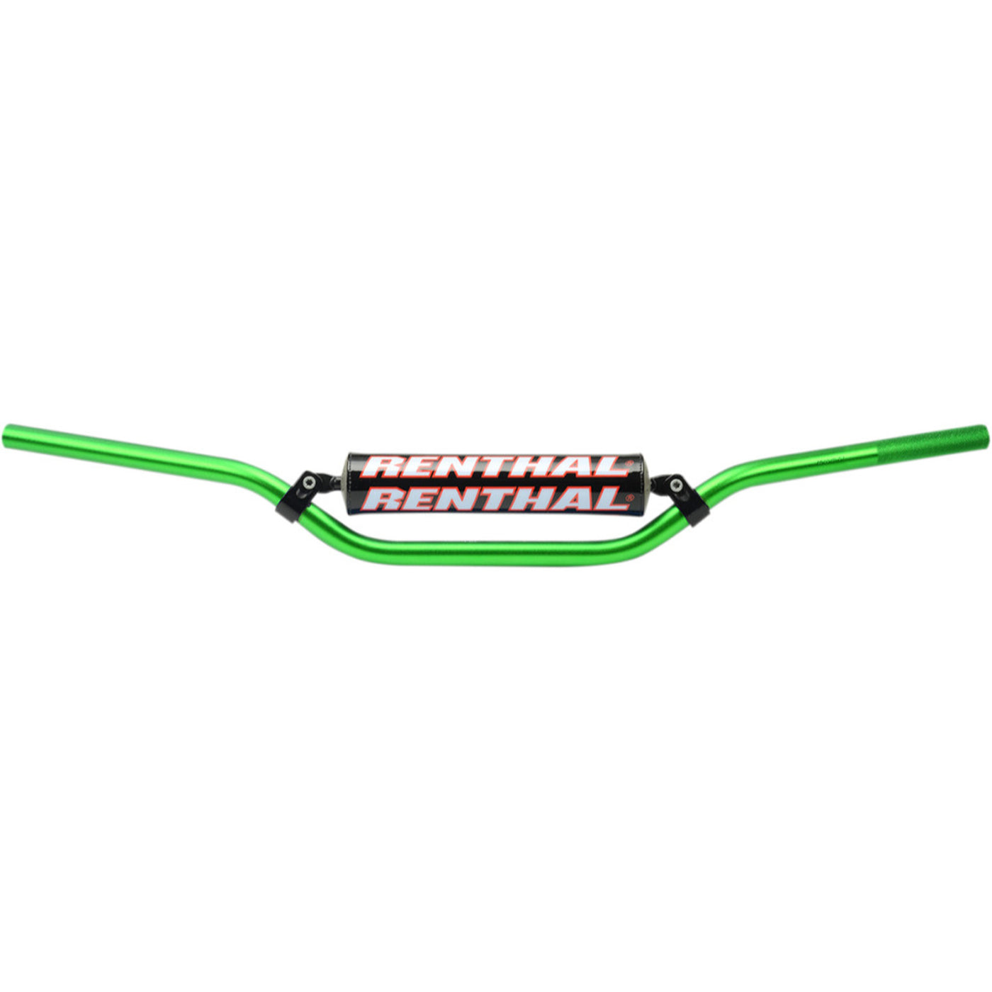 Renthal 7/8" Handlebars - RC Green - Front View