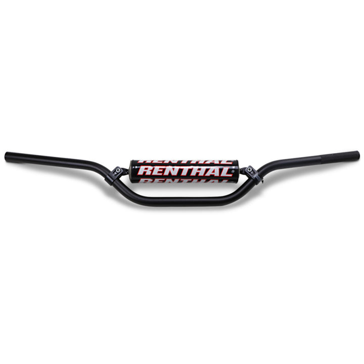 Renthal 7/8" Handlebars - RC High Black - Front View