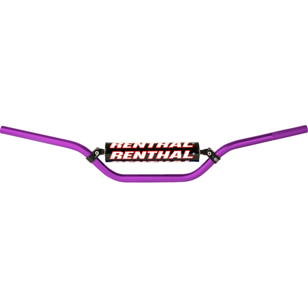 Renthal 7/8" Handlebars - RC High Purple - Front View