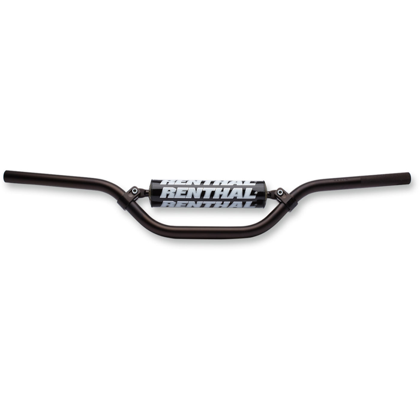 Renthal 7/8" Handlebars - RC Mini/85cc Black - Front View