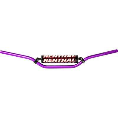 Renthal 7/8" Handlebars - RC Purple - Front View