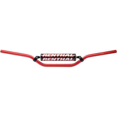 Renthal 7/8" Handlebars - RC Red - Front View