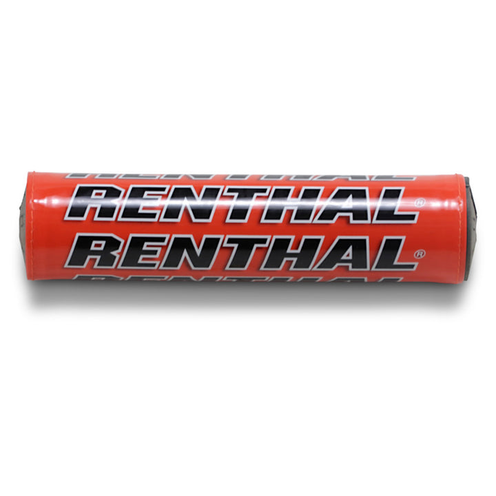 Renthal SX Crossbar Pad - 8" Orange - Front View