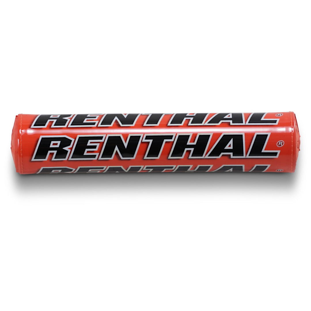 Renthal SX Crossbar Pad - 9 1/2" Limited Edition Orange - Front View