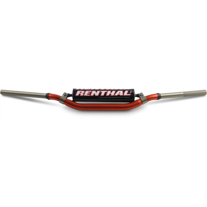 Renthal Twinwall Handlebars - McGrath/Short Orange - Front View