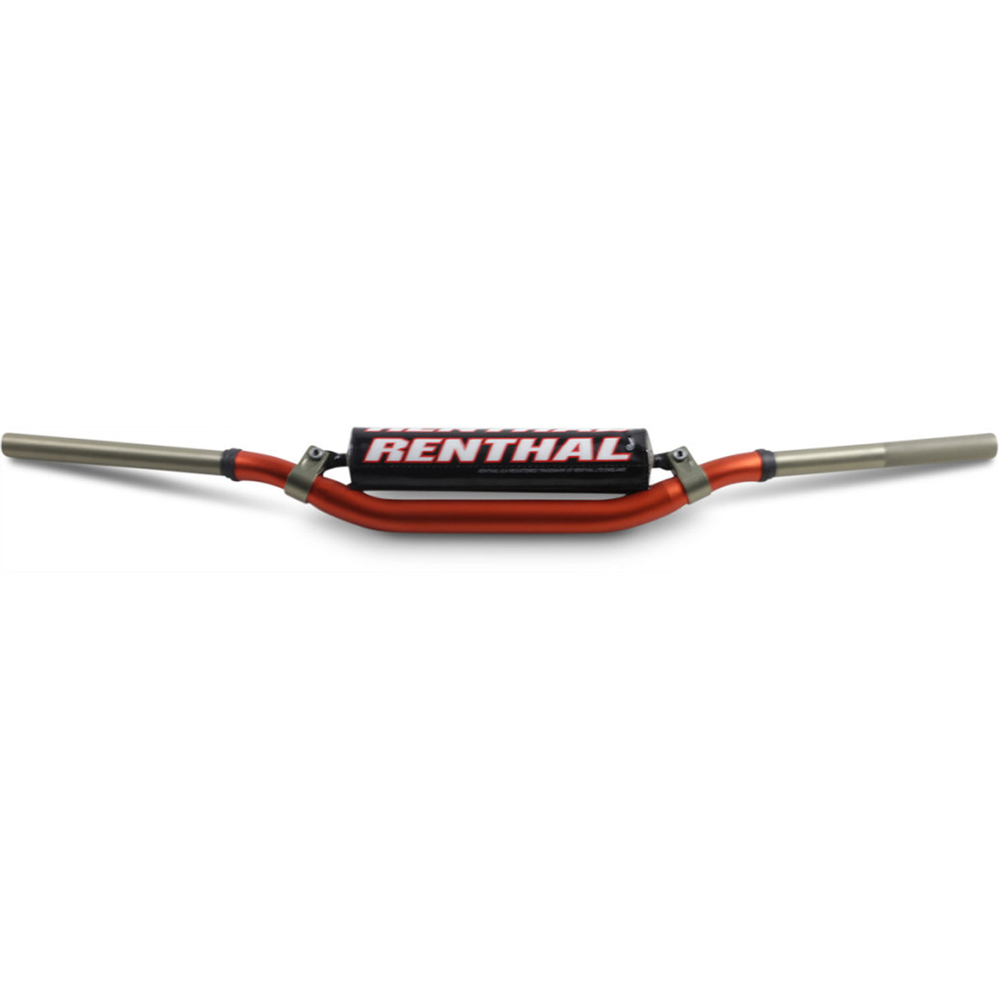 Renthal Twinwall Handlebars - McGrath/Short Orange - Front View