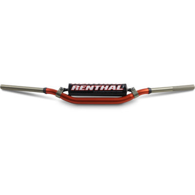 Renthal Twinwall Handlebars - McGrath/Short Orange - Front View