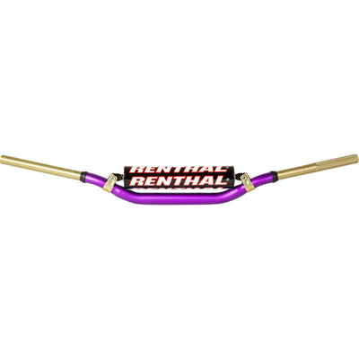 Renthal Twinwall Handlebars - McGrath/Short Purple - Front View