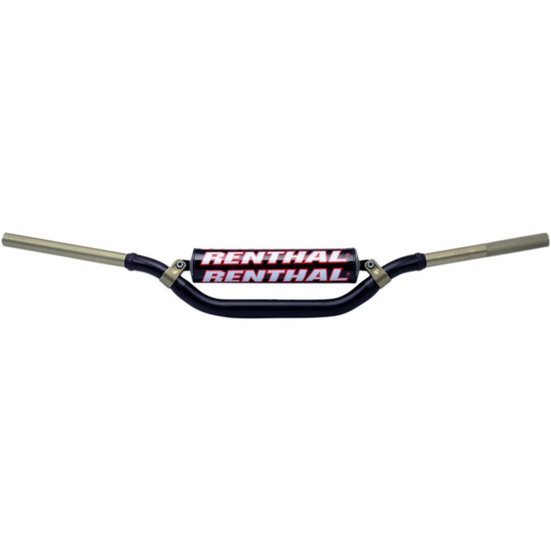 Renthal Twinwall Handlebars - RC Black - Front View