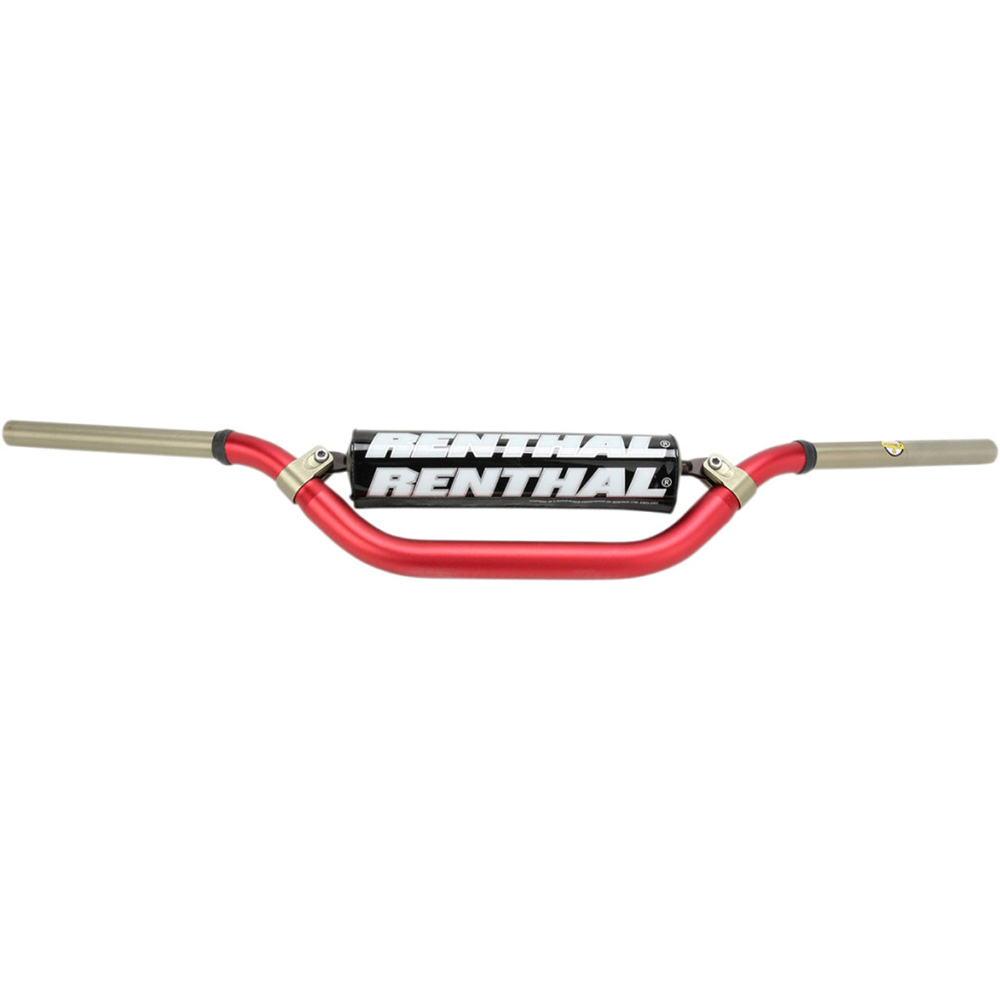 Renthal Twinwall Handlebars - RC High Red - Front View