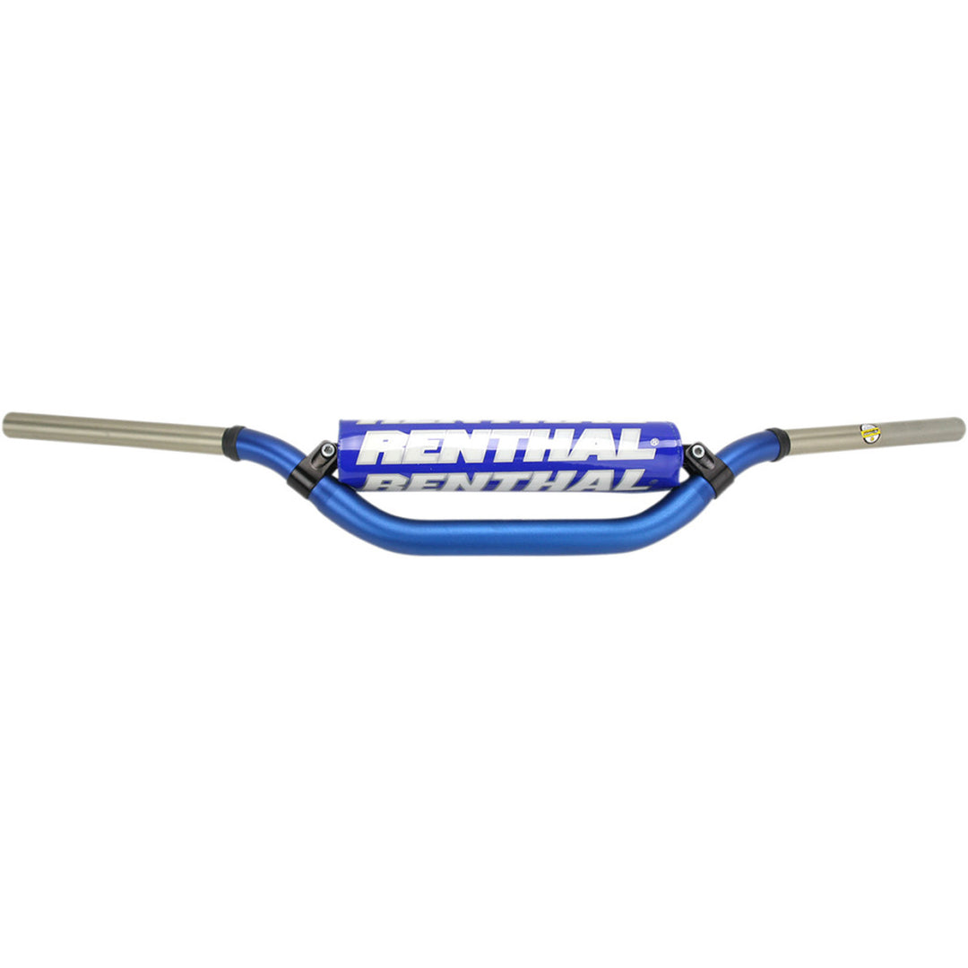 Renthal Twinwall Handlebars - Reed/Windham Blue - Front View