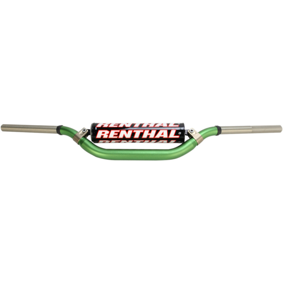 Renthal Twinwall Handlebars - Reed/Windham Green - Front View