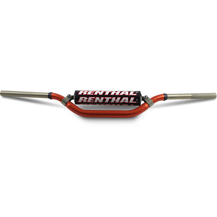 Renthal Twinwall Handlebars - Reed/Windham Orange - Front View