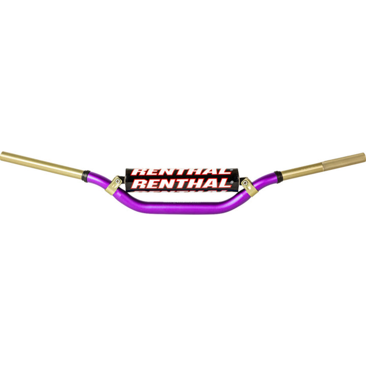 Renthal Twinwall Handlebars - Reed/Windham Purple - Front View