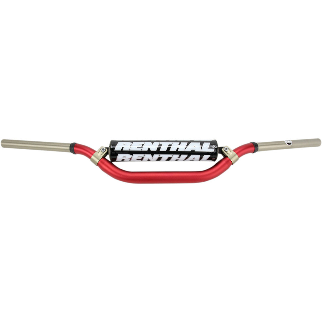 Renthal Twinwall Handlebars - Reed/Windham Red - Front View