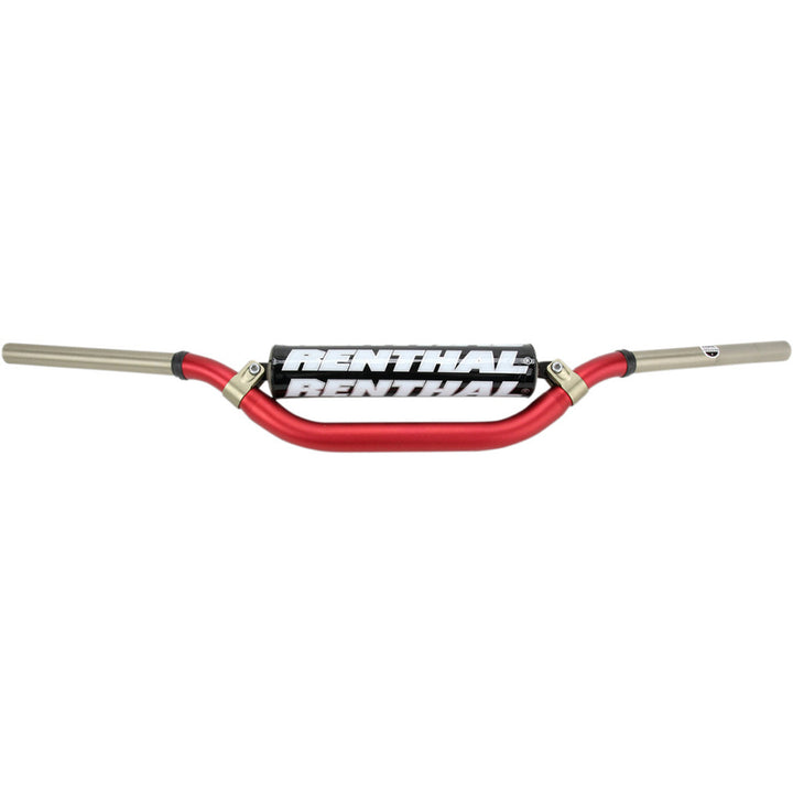 Renthal Twinwall Handlebars - Reed/Windham Red - Front View