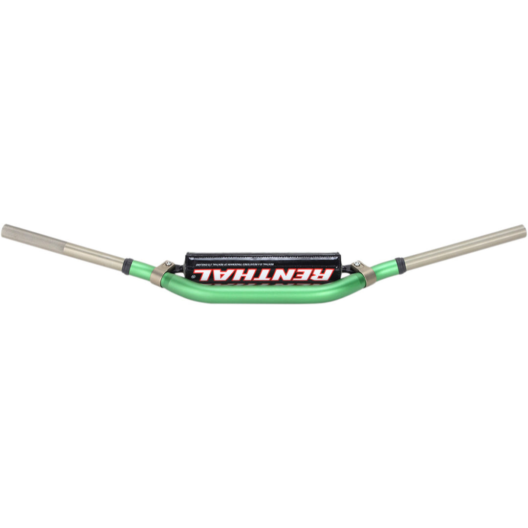 Renthal Twinwall Handlebars - Villopoto/Stewart/'19 CRF Green - Front View