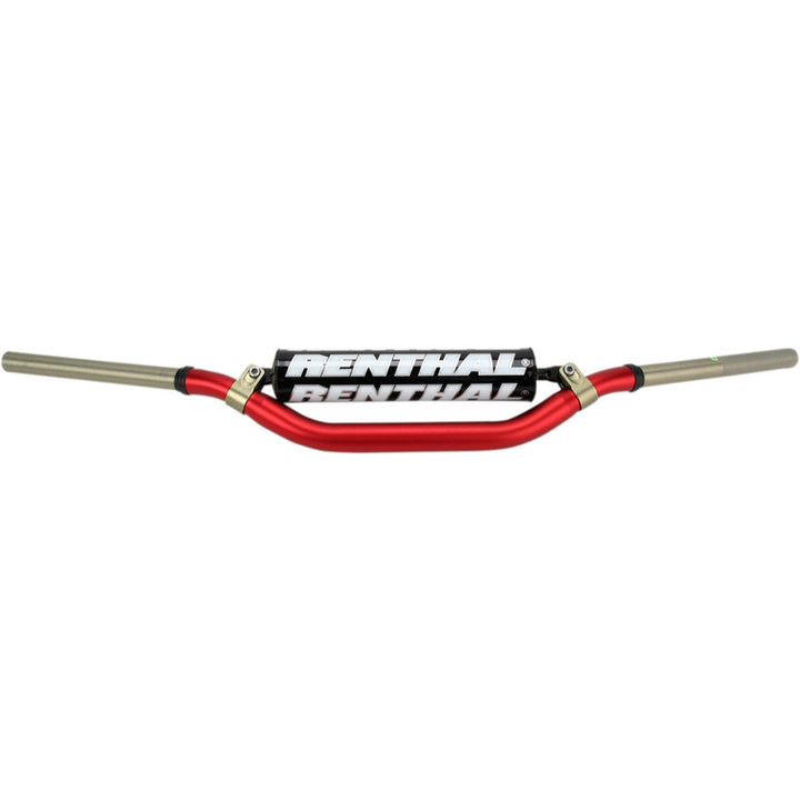 Renthal Twinwall Handlebars - Villopoto/Stewart/'19 CRF Red - Front View