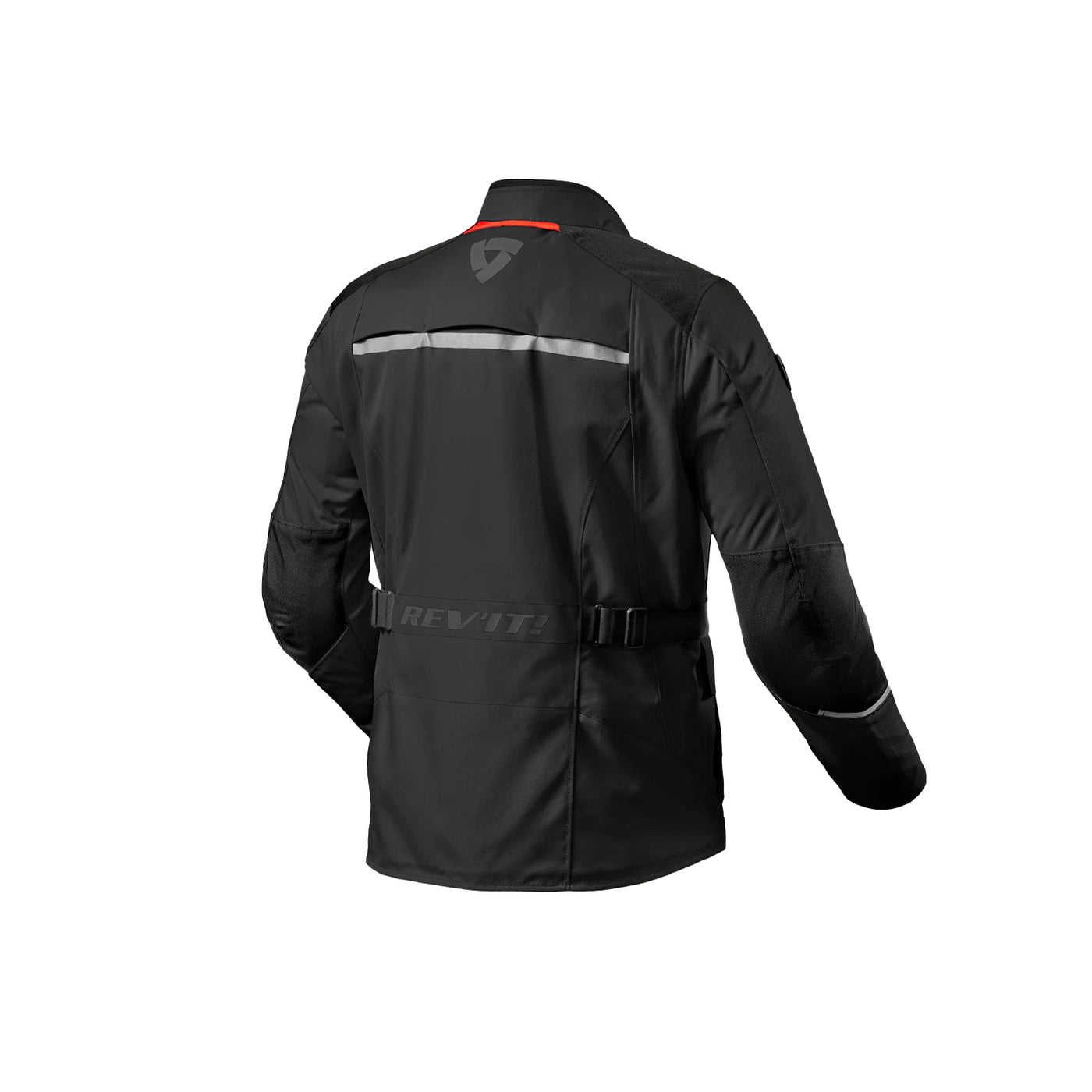 REV'IT! Voltiac 3 H2O Jacket Black/Silver - Rear View