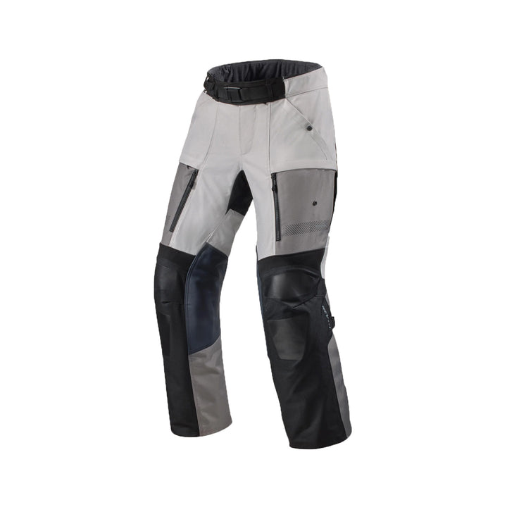 REV'IT! Sand 5 H2O Pants Silver/Black - Front View