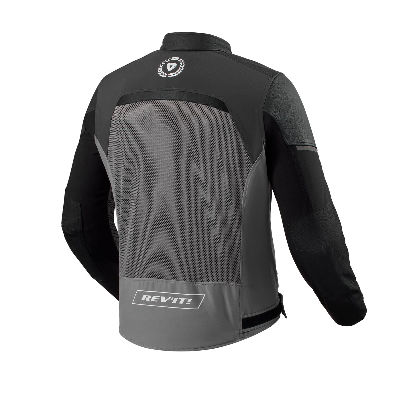 REV'IT! Swiftblade Jacket Black-Red - Rear View