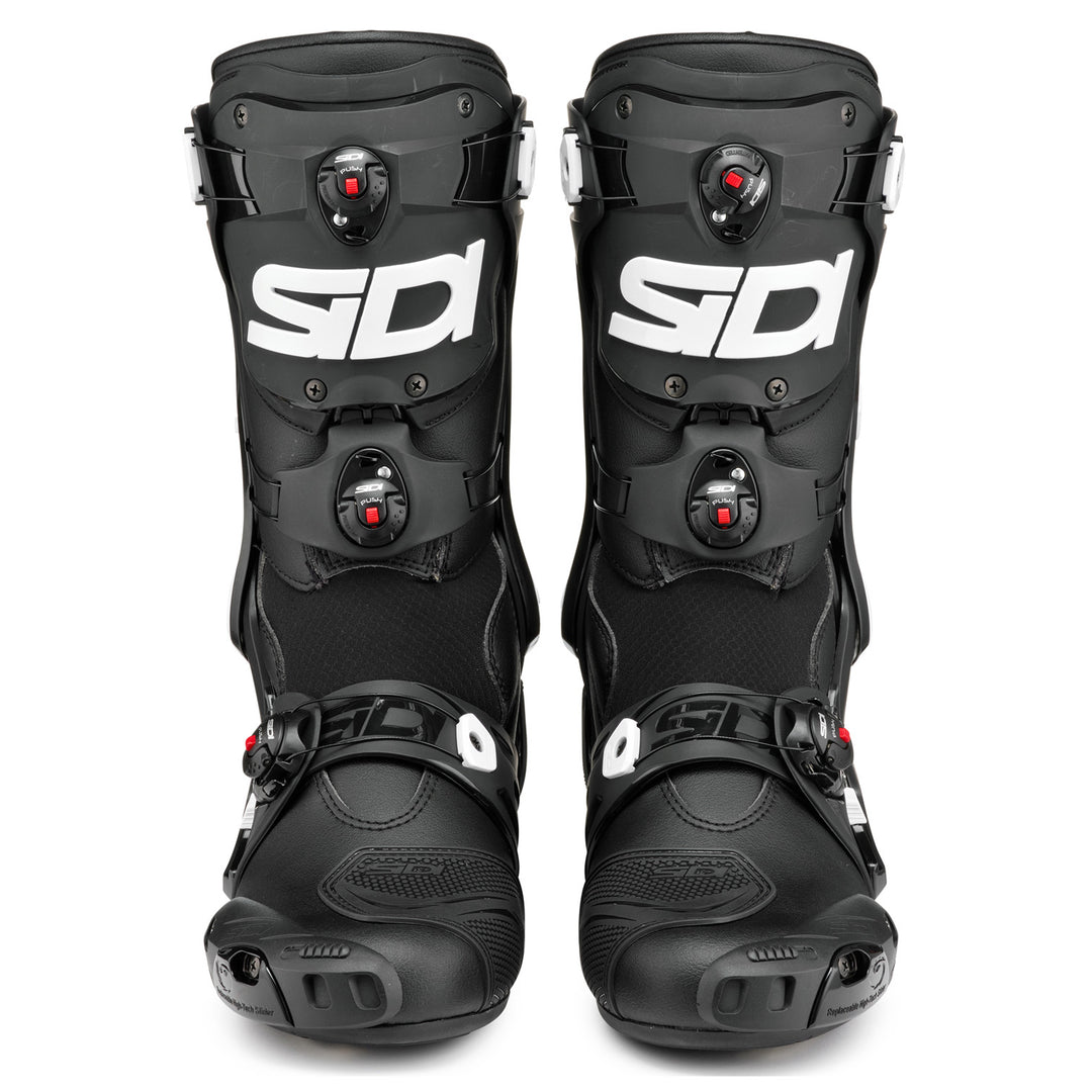 Sidi Rex Boots Black/White - Front View of Pair