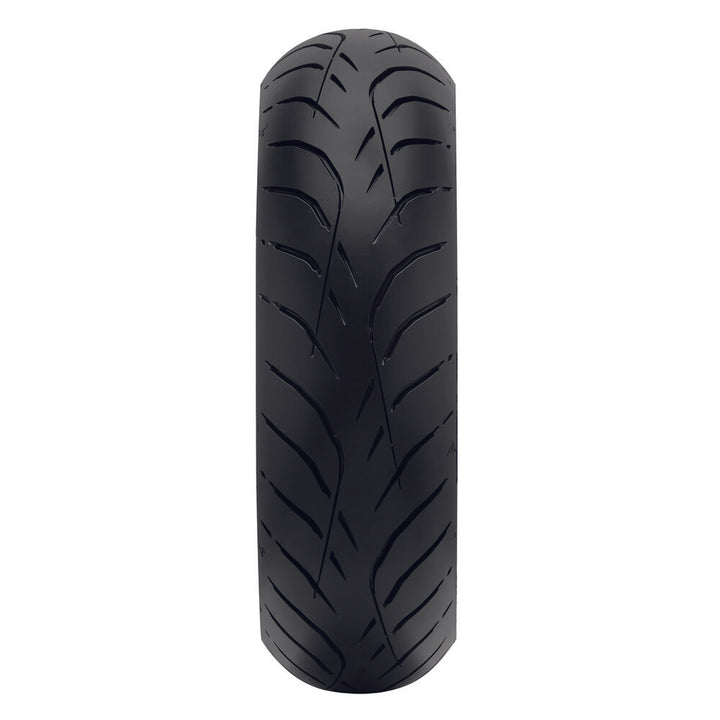 Dunlop Roadsmart IV Tire Rear - Straight-On View of Treads