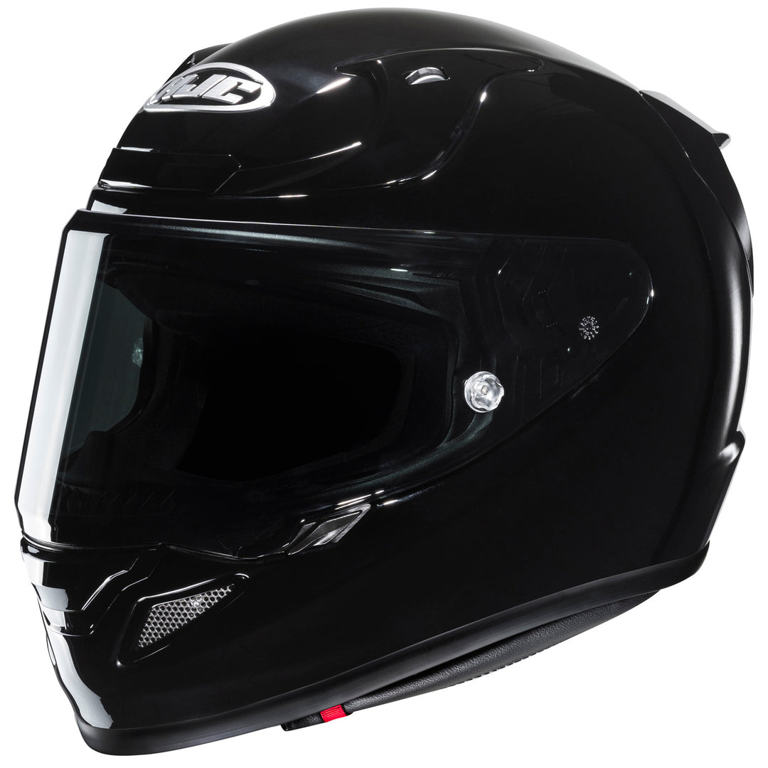 HJC RPHA 12 Solid Helmet Black - Front Side View