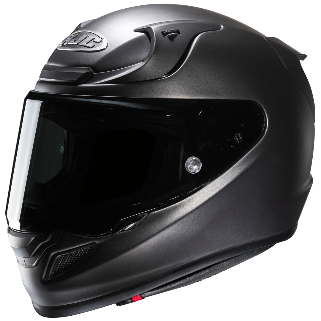 HJC RPHA 12 Solid Helmet SF Titanium - Front Side View