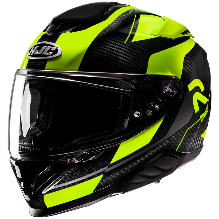 HJC RPHA 71 Carbon Hamil Helmet MC-3H - Front Side View