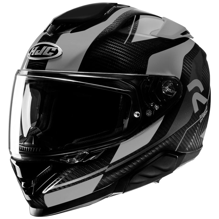 HJC RPHA 71 Carbon Hamil Helmet MC-5 - Front Side View