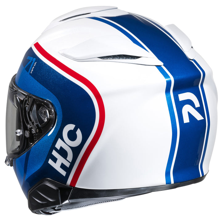 HJC RPHA 71 Mapos Helmet MC-21 - Rear Left Side View