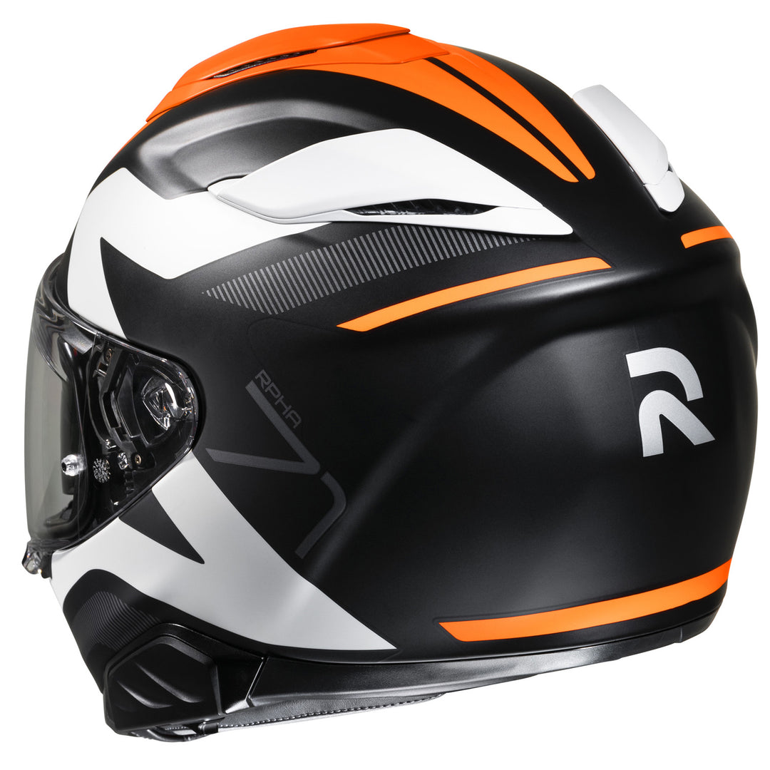 HJC RPHA 71 Pinna Helmet MC-7SF - Rear Left Side View