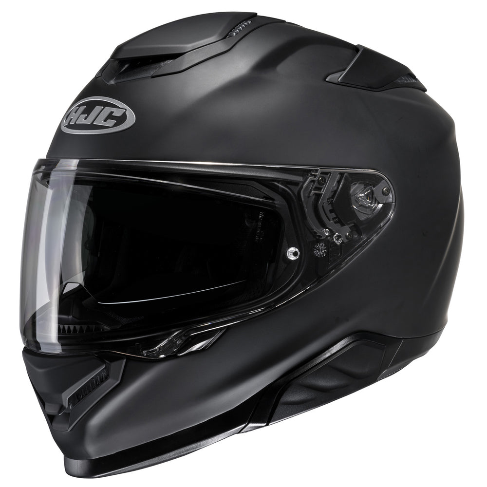 HJC RPHA 71 Solid Helmet Matte Black - Front Side View