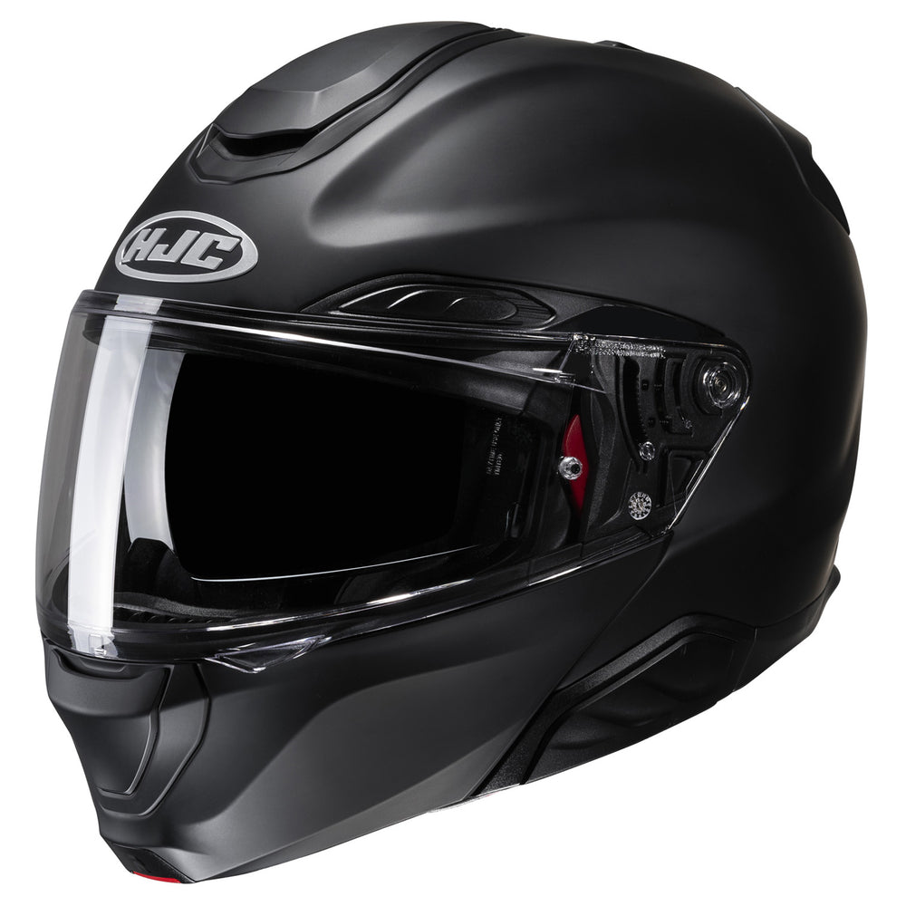 HJC RPHA 91 Solid Helmet Matte Black - Front Side View