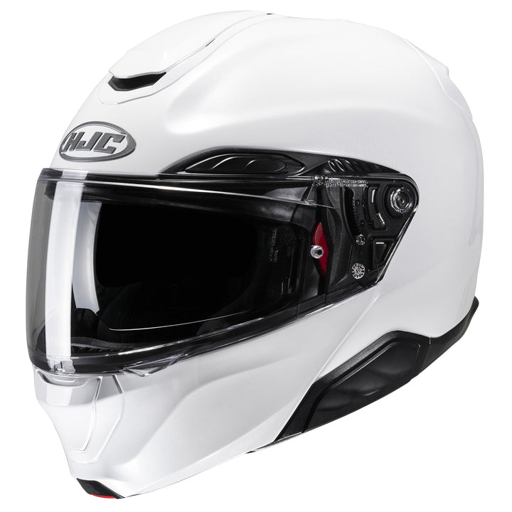 HJC RPHA 91 Solid Helmet White - Front Left Side View
