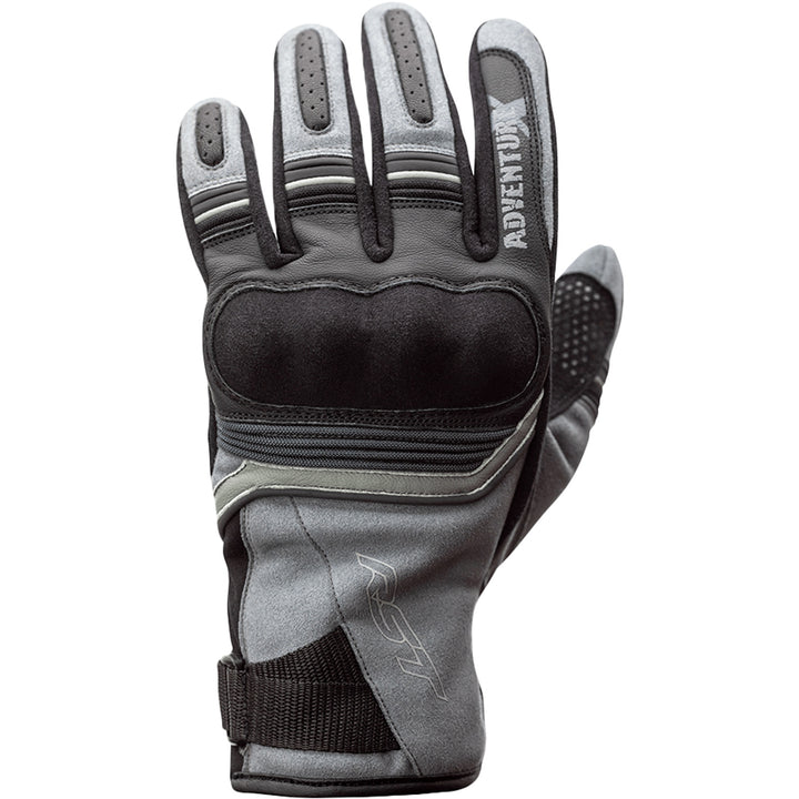 RST Adventure-X CE Gloves Silver - Back of Hand View