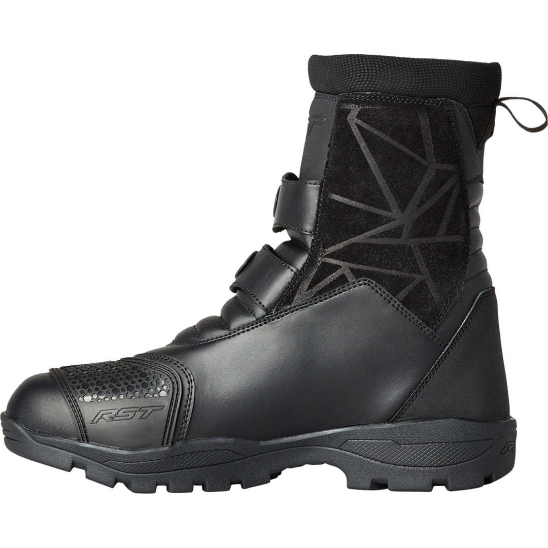 RST Adventure-X Mid CE Waterproof Boots Black - Inner Side View