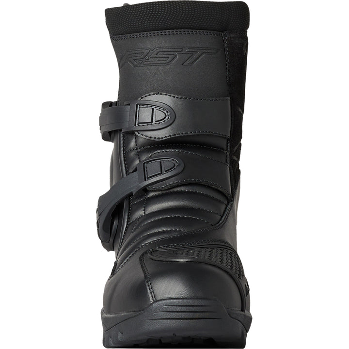 RST Adventure-X Mid CE Waterproof Boots Black - Front View