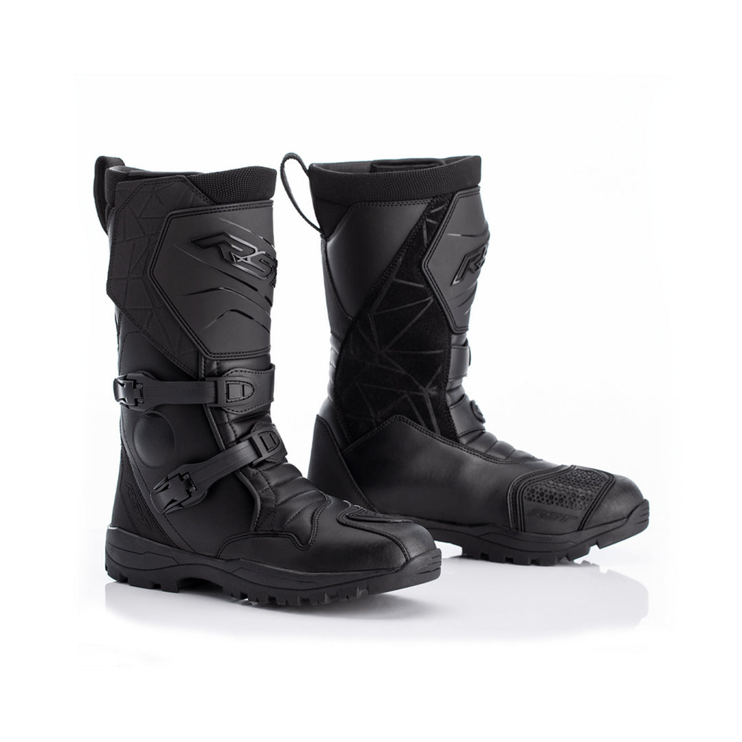 RST Adventure-X CE Waterproof Boots Black - Side View of Pair