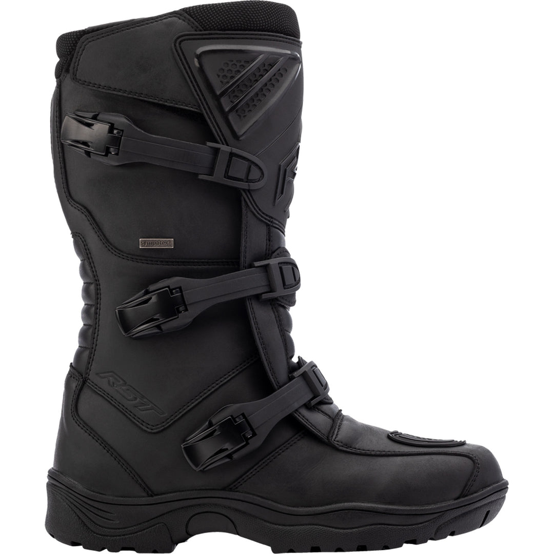 RST Pro Series Ambush CE Waterproof Boots Black - Outer Side View