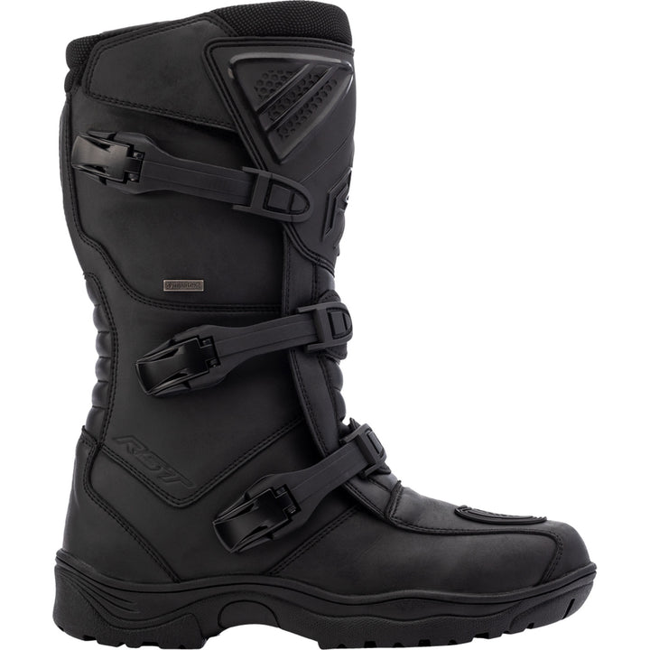 RST Pro Series Ambush CE Waterproof Boots Black - Outer Side View
