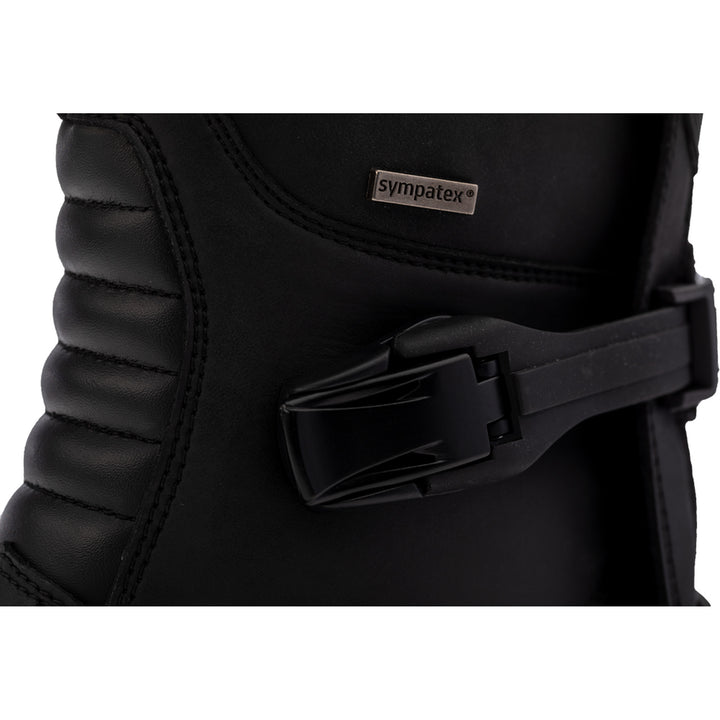 RST Pro Series Ambush CE Waterproof Boots Black - Close-Up of Buckle