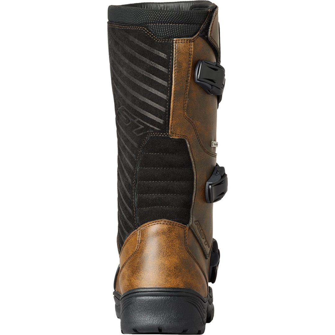 RST Pro Series Ambush CE Waterproof Boots Brown - Rear View