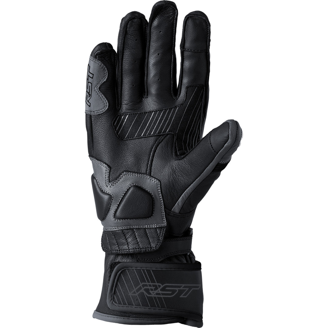 RST Fulcrum CE Gloves Black/Black/Black - Palm View